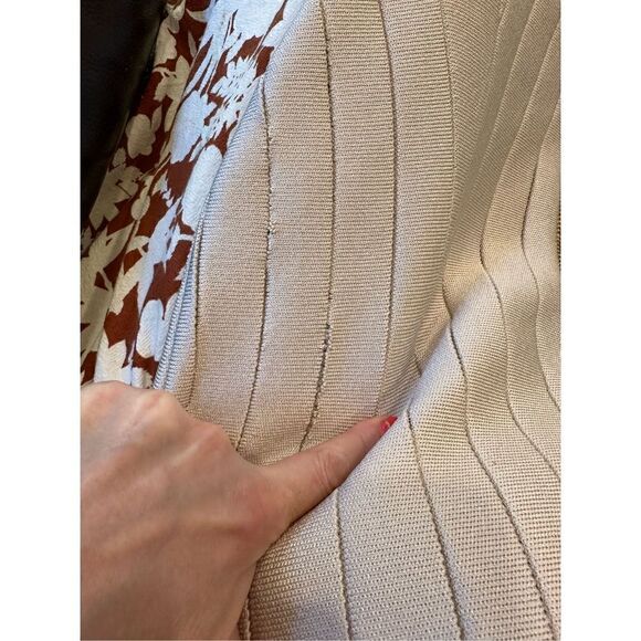 BALMAIN Sleeveless Zip Front Light Rose Minidress Size 10 (42) NWD - Picture 8 of 15